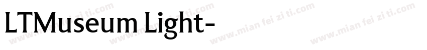 LTMuseum Light字体转换